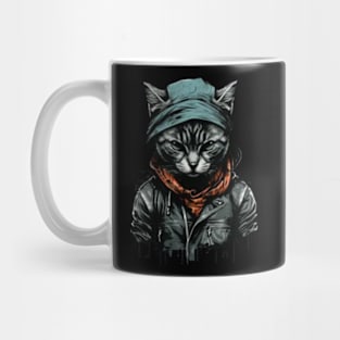 cat hiphop Mug